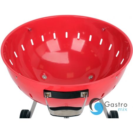 GRILL WĘGLOWY OKRĄGŁY 54CM CZERWONY | YG-20304 yato 