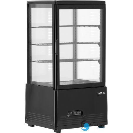 WITRYNA CHŁODNICZA 69L 46X41X90 CZARNA | yg-05051 