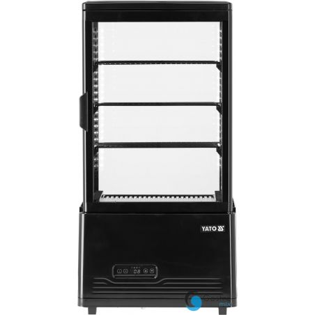 WITRYNA CHŁODNICZA 69L 46X41X90 CZARNA | yg-05051 