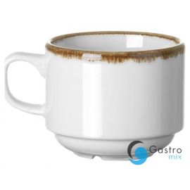 Filiżanka do espresso sztaplowana Vanilla, 90ml | 789322 fine dine