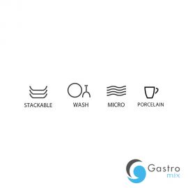  Talerz do pasty Selene, 280mm | 789445 FINE DINE