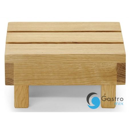 Pojemnik dębowy Madeira, 200x200x(h)100mm | 664490 FINE DINE 