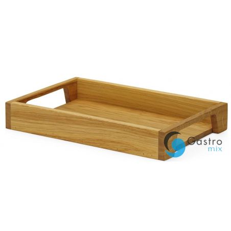 Taca dębowa Madeira, 400x260x(h)60mm | 664551 FINE DINE 