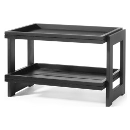 Stojak 2-poziomowy Madeira Black, 574x323x(h)441mm | 504710 FINE DINE