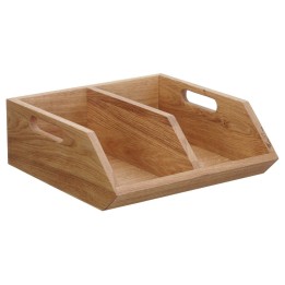 Podwójny kontener bufetowy Madeira, 350x310x(h)125mm | 504697 FINE DINE