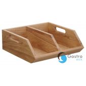 Podwójny kontener bufetowy Madeira, 350x310x(h)125mm | 504697 FINE DINE