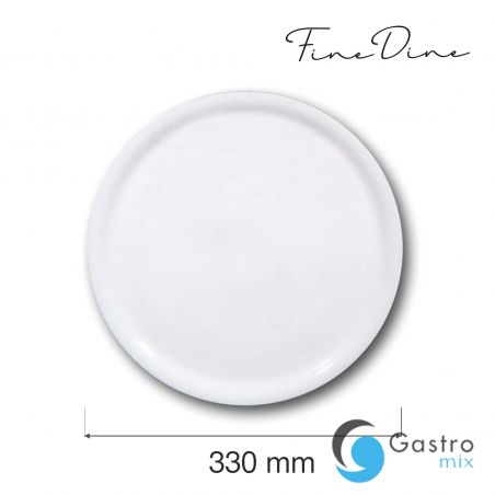 Talerz do pizzy Napoli 330 mm  | 04018.001 FINE DINE 