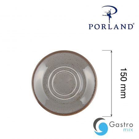Spodek do filiżanki sztaplowanej Stone, 150mm | 04ALM007037 fine dine 