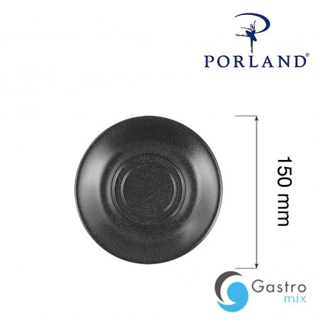 Spodek do filiżanki sztaplowanej Coal, 150mm | 04ALM007434 fine dine 