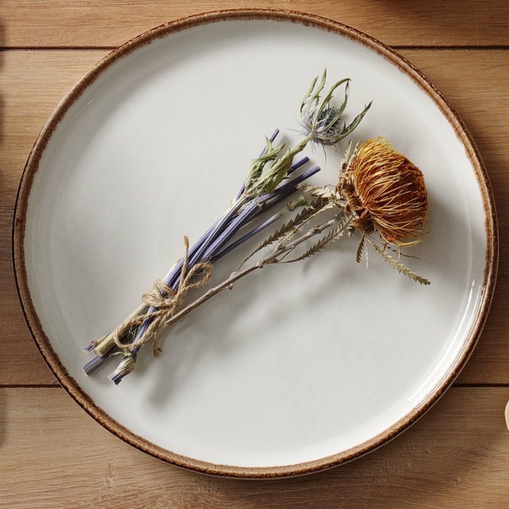 Talerz z wysokim rantem Vanilla, 300mm | 789285 fine dine