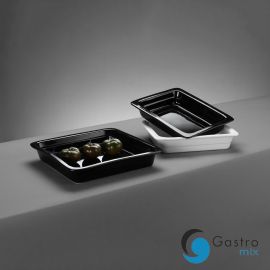  Pojemnik porcelanowy GN 2/3, czarny | 783993 fine dine