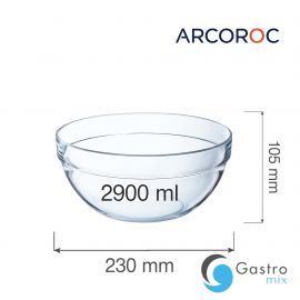  Salaterka Empilable 2,9 l | V4034 fine dine