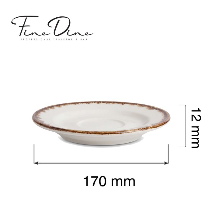 Spodek do bulionówki Vanilla, 170mm | 789476 fine dine