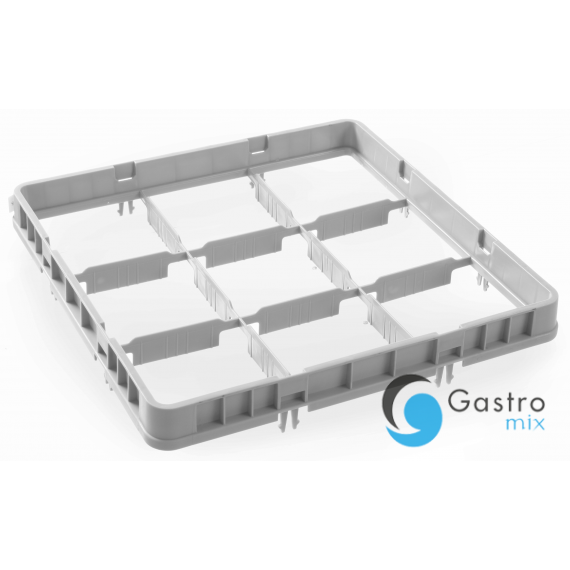 Nadstawa do kosza typ 2 Amerbox - 9 elementów, maks. ø szkła: 148 mm | 877630 fine dine 