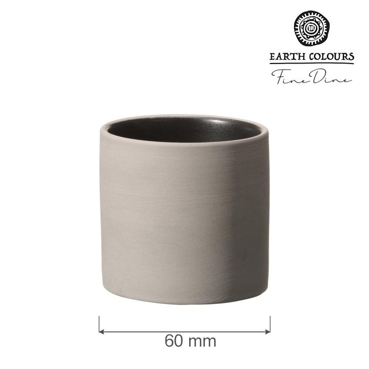 Kubek Mia Black 60 mm, 100 ml |768594 fine dine