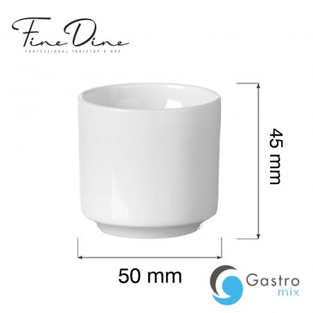 Kieliszek na jajko Pure Crema, 50x(h)45mm | 768167 fine dine 