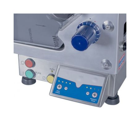 krajalnica  półautomatyczna do wędlin ze wspomaganym trybem pracy ręcznej i regulacją... 