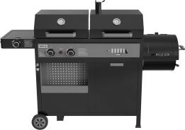 GRILL 3W1, GAZOWY+WĘGLOWY+WĘDZARNIA, 8,5KW| YG-20038 YATO