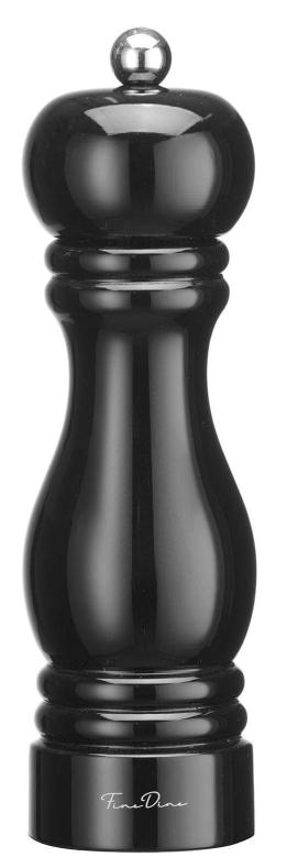 Młynek do pieprzu z mechanizmem ze stali nierdzewnej Monolith, czarny, 180mm | 469859  fine dine