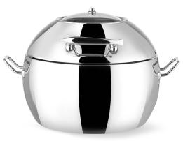 Podgrzewacz indukcyjny okrągły 11 l Premium Glass  | 473641 FINE DINE