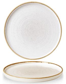 Talerz płytki z rantem 210 mm Stonecast Barley White  | SWHSWP211 FINE DINE