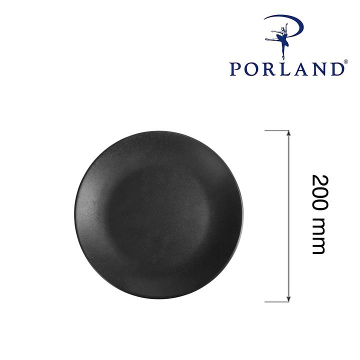 Talerz płytki Coal, 200mm | 04ALM005294 FINE DINE