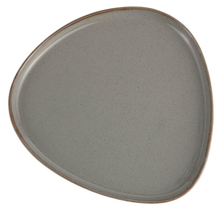 Talerz trójkątny Stone, 270mm | 04ALM007017 fine dine