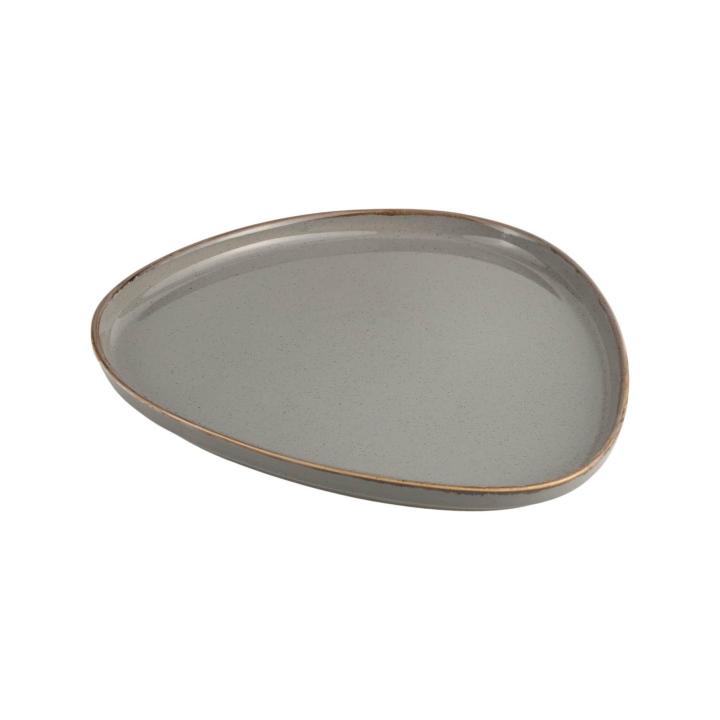 Talerz trójkątny Stone, 270mm | 04ALM007017 fine dine