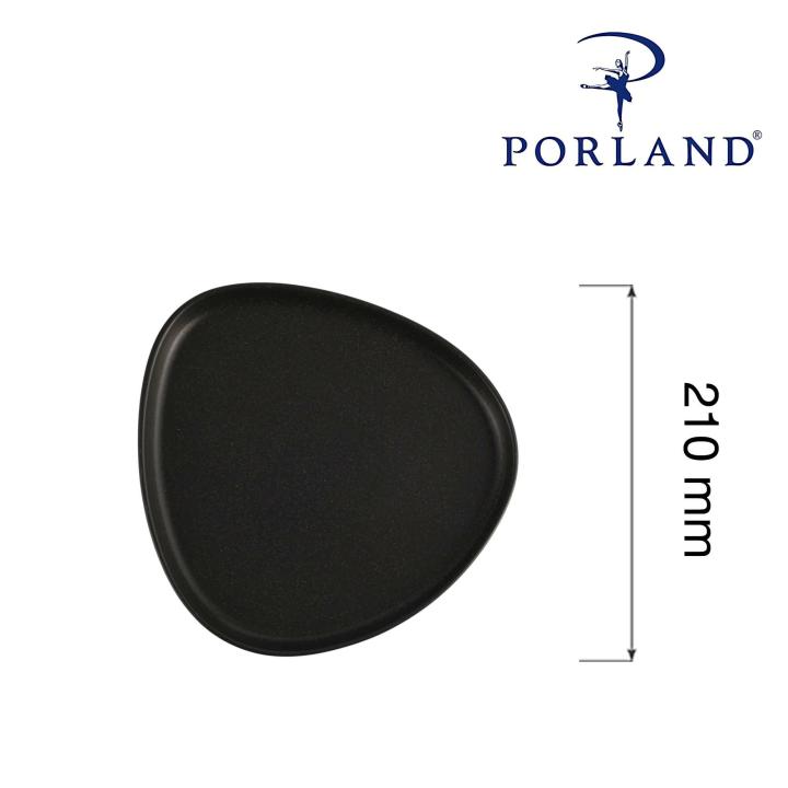 Talerz trójkątny Coal, 210mm | 04ALM007011 FINE DINE